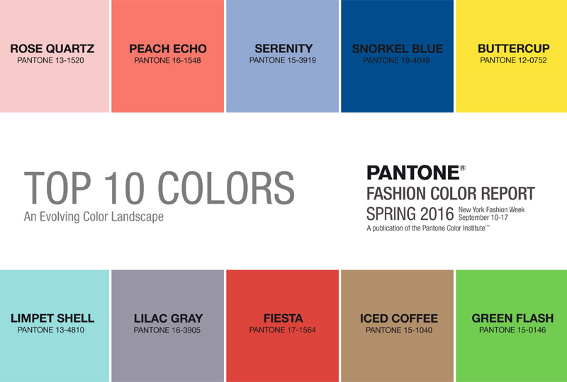 Colori Pantone 2016 trend di nozze